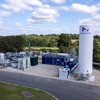 Modulární řešení pro zachycování a zkapalňování bio CO2 v místě výroby biometanu ve Francii