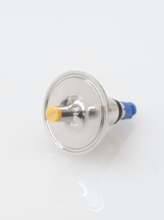 The 4-electrode technology supports a broad measurement range in hygienic applications.