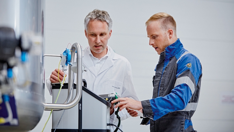 The services business is becoming increasingly important for Endress+Hauser.