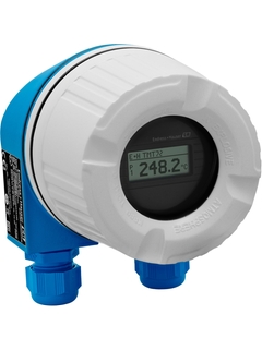 Product picture temperature transmitter iTEMP TMT72 installed in field housing TA30H