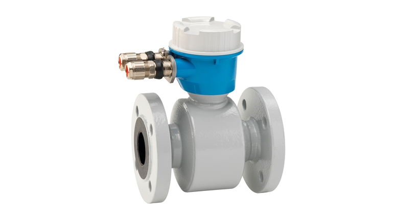 Picture of electromagnetic flowmeter Proline Promag W 800 / 5W8C with corrosion protection
