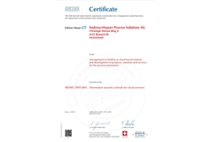 Cybersecurity certification ISO 27017