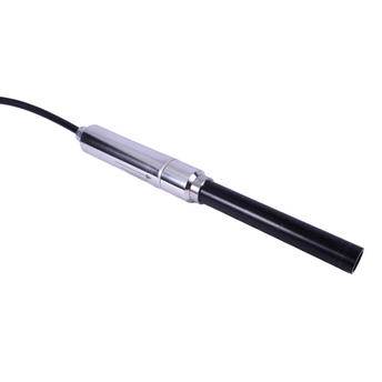 Product photo Raman Rxn-20 non-contact optic attached to Rxn-20 probe, aiming right and down
