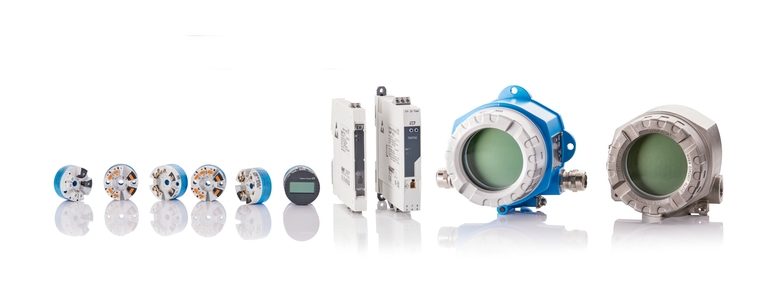 Temperature transmitters by Endress+Hauser