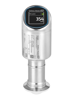 Mikropilot FMR43, pouzdro 316L, s displejem, svorka, 80 GHz PTFE